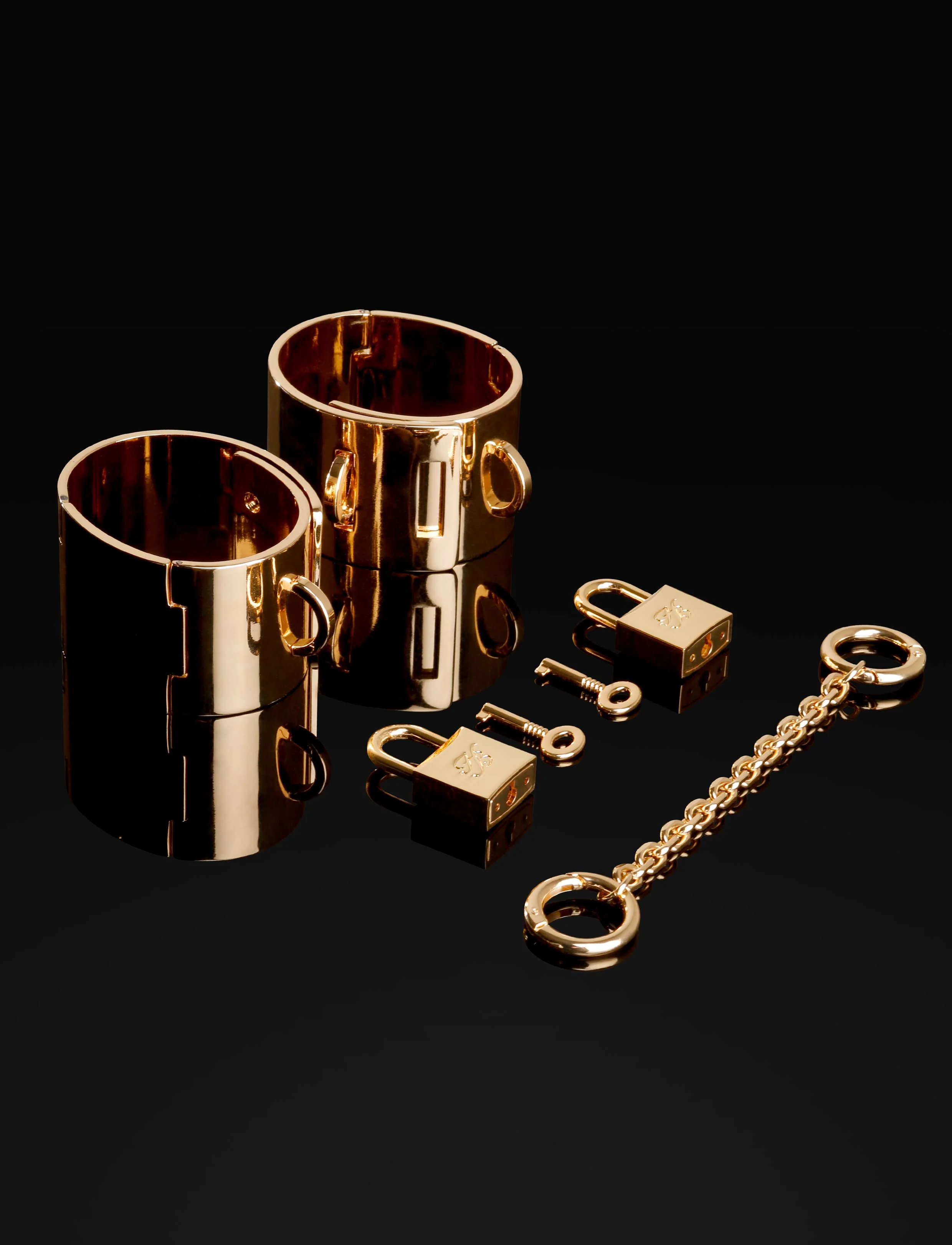 Chastity Gold Cuffs - Image 3