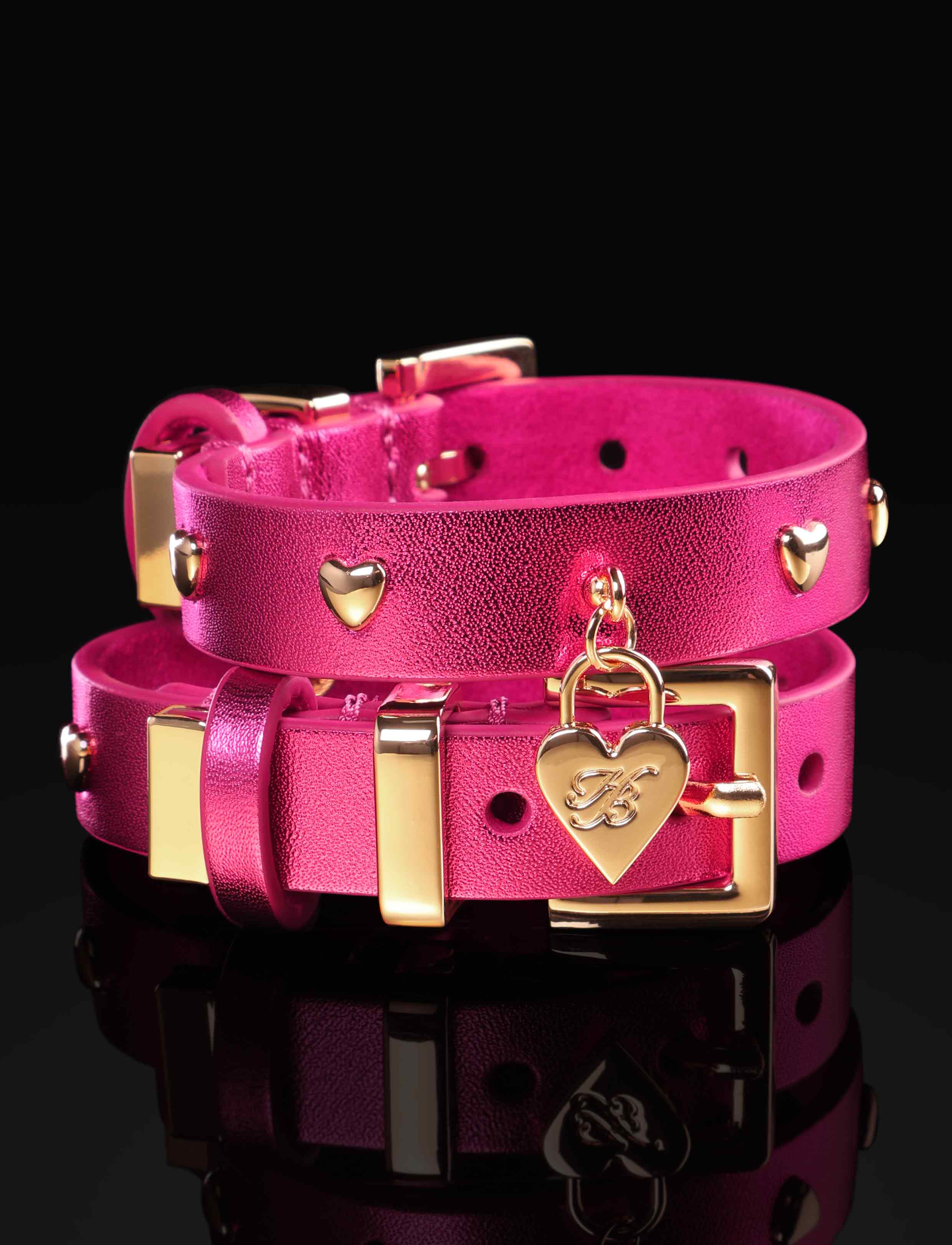 Heart Choker and Bracelets - Image 2
