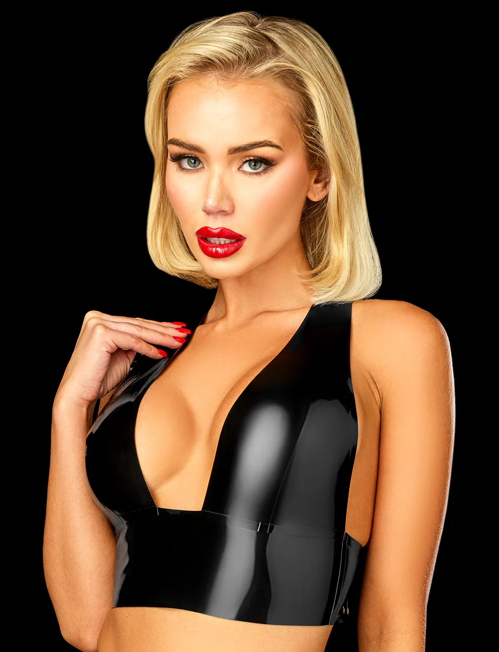 Latex 2.0 Black Bralette - Image 4