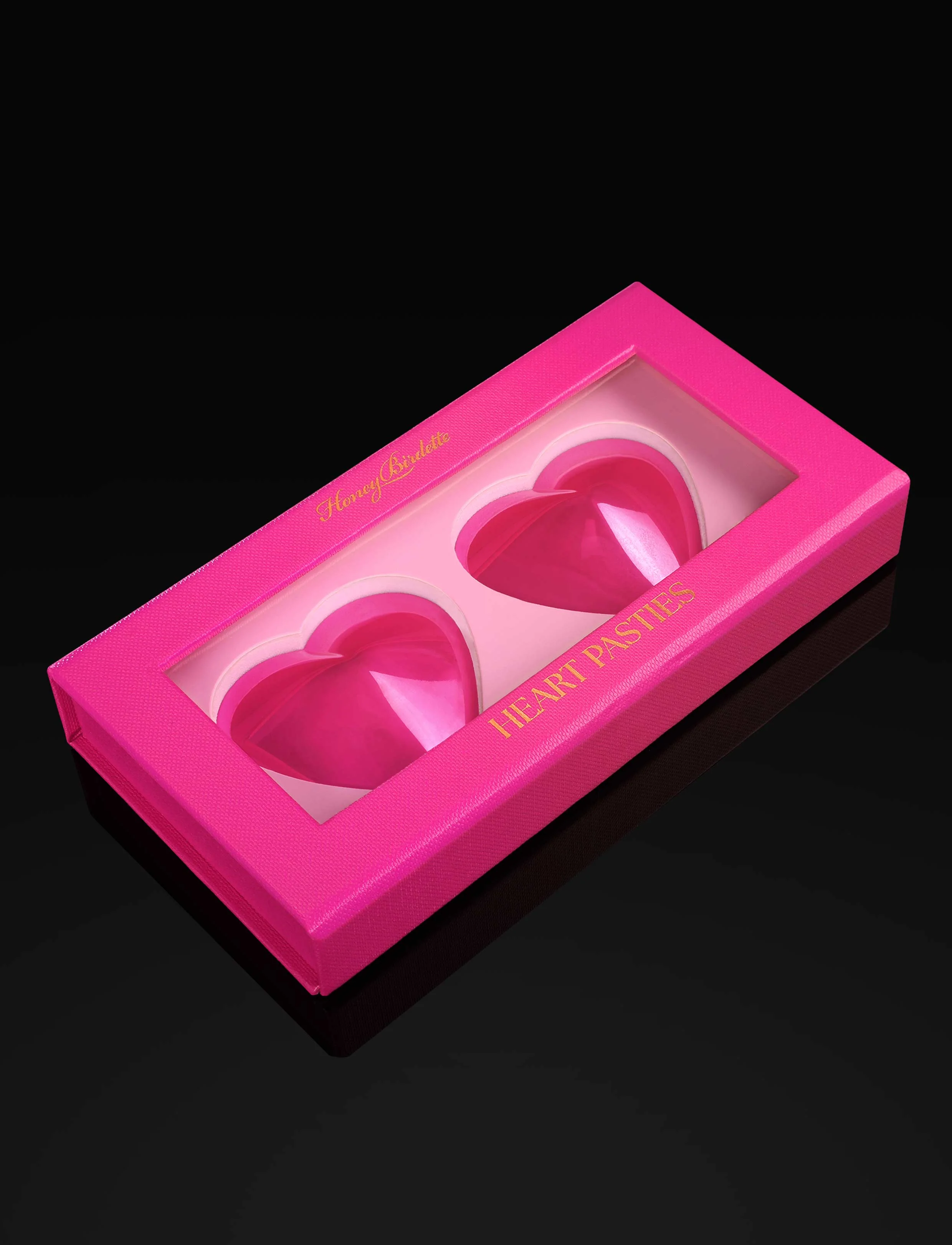 Hot Pink Heart Pasties - Image 2