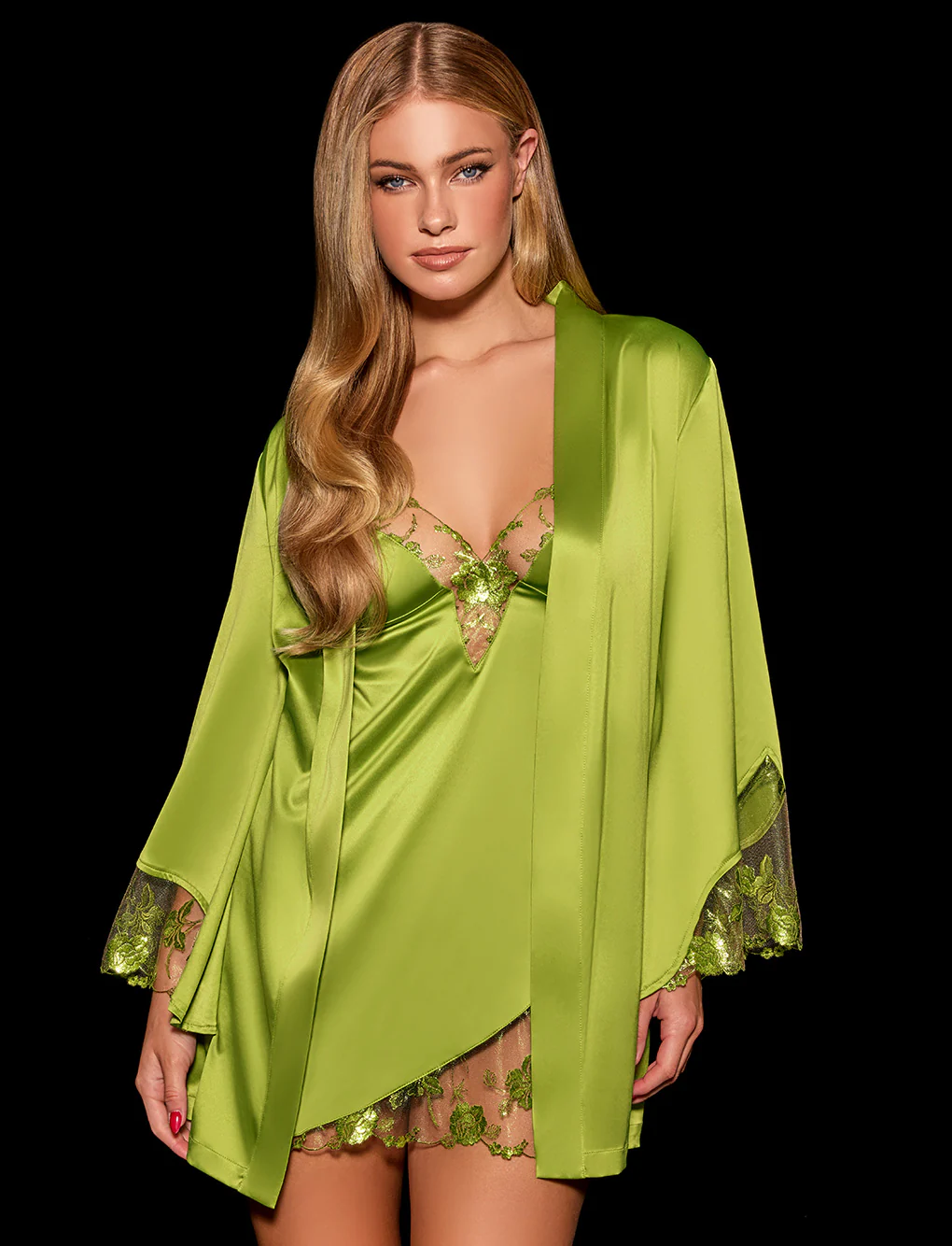 Whitney Chartreuse Robe - Image 8